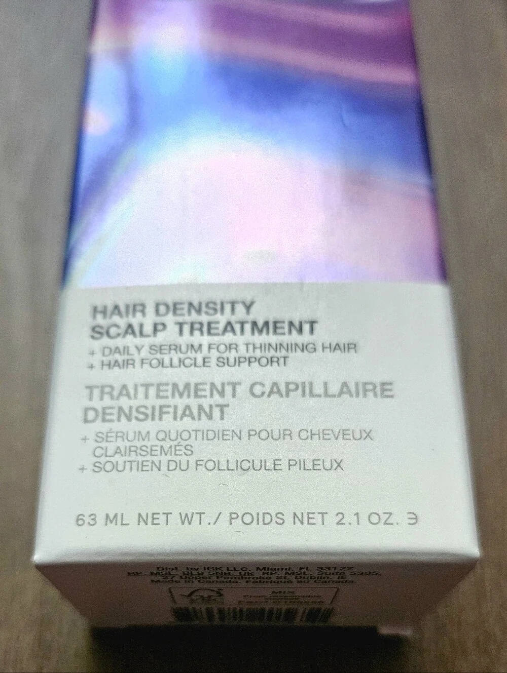 IGK Sponsored Hair Density Serum NEW MSRP $45 2.1oz Hair Growth & Thickness